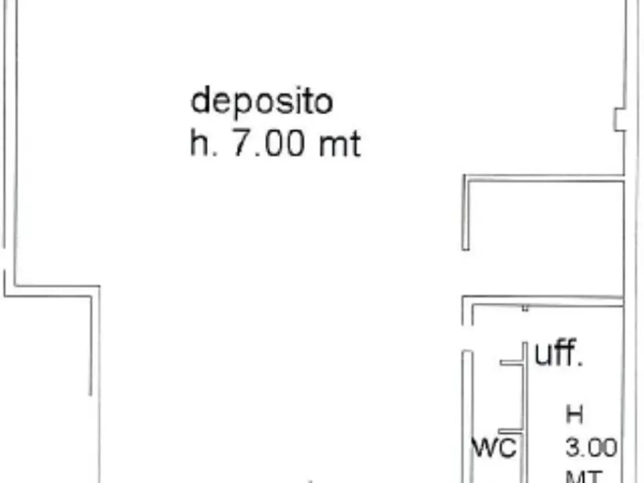 Capannone in Via Pietro Nenni 1, Treviglio, {3} - Planimetria 1