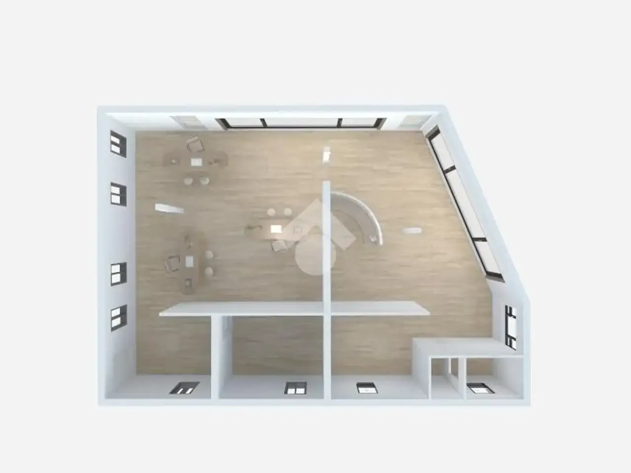 Ufficio in Corso Mazzini 122, Bussolengo, {3} - Planimetria 1