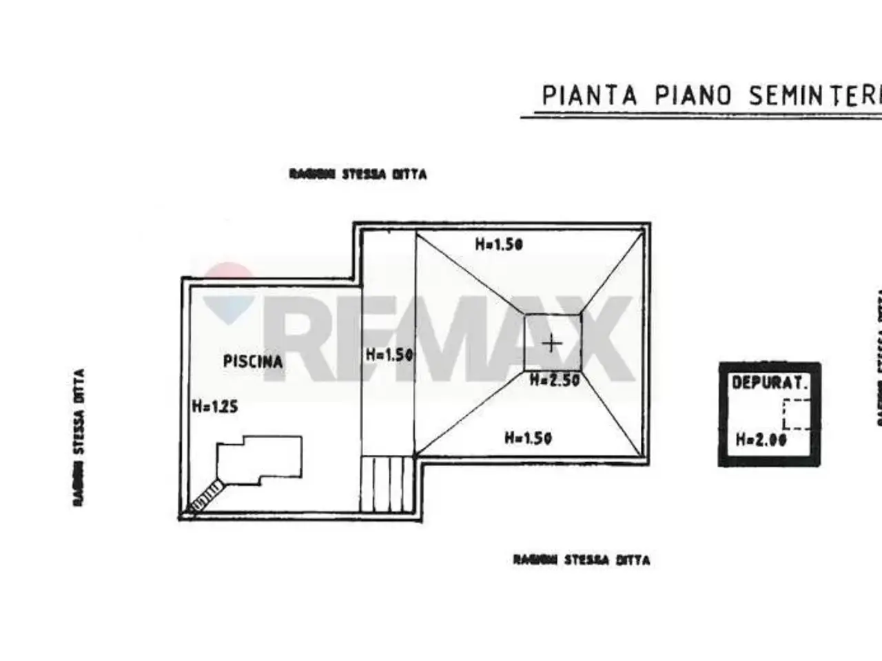 Albergo in Via Langhirano 44, Langhirano, {3} - Planimetria 1