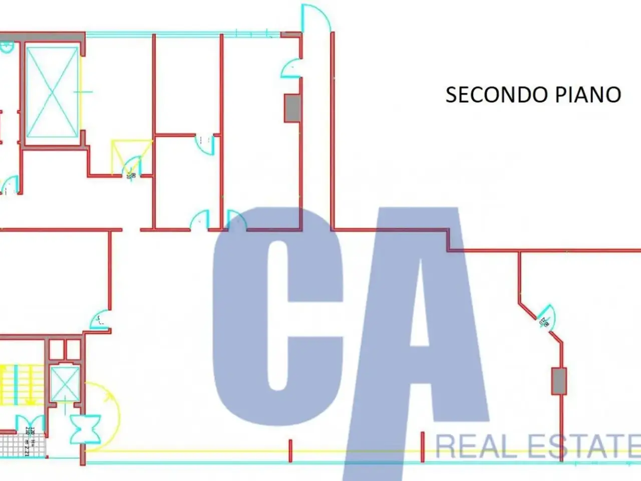 Ufficio in Via Mecenate, Milano, {3} - Planimetria 1