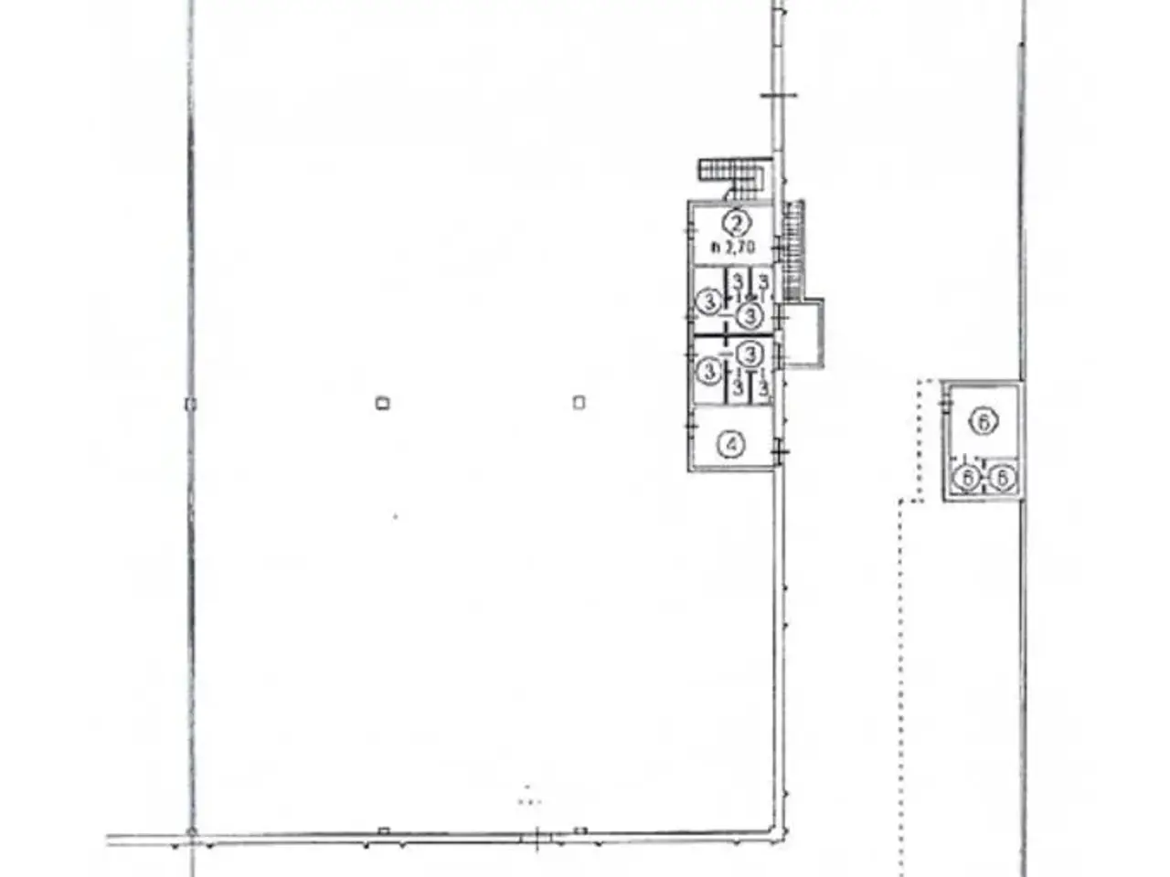 Capannone in Via Romanino 1, Cavernago, {3} - Planimetria 1