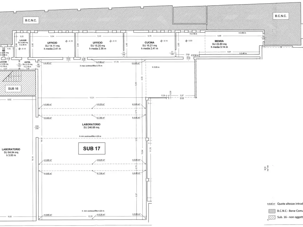 Capannone in Via del Murazzo 96a, Modena, {3} - Planimetria 1