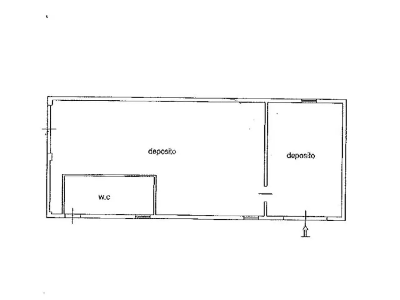 Magazzino in Via Poggio dei Colli, Carmignano, {3} - Planimetria 1