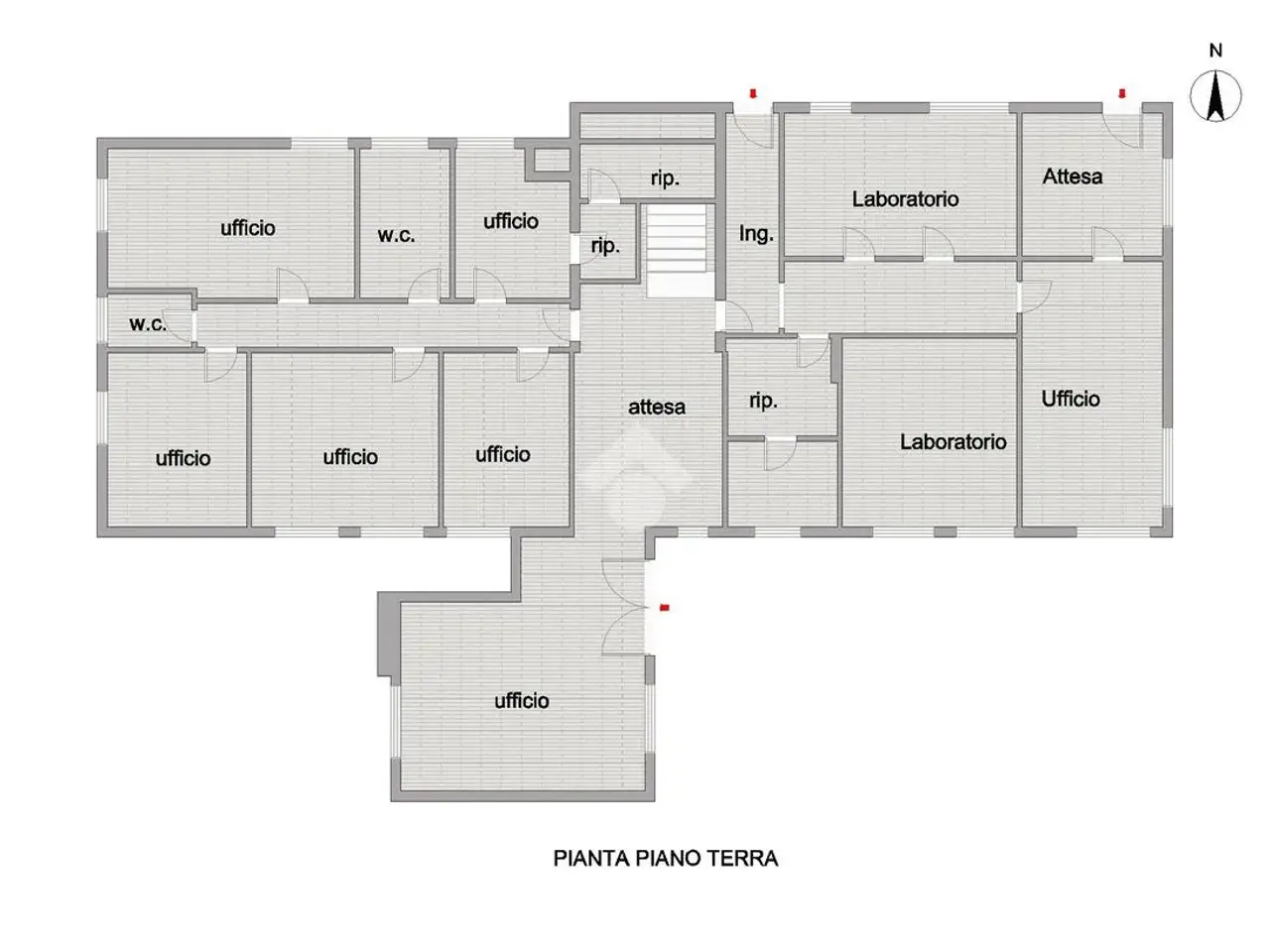 Palazzina commerciale in Via Salara 52, Roseto Degli Abruzzi, {3} - Planimetria 1