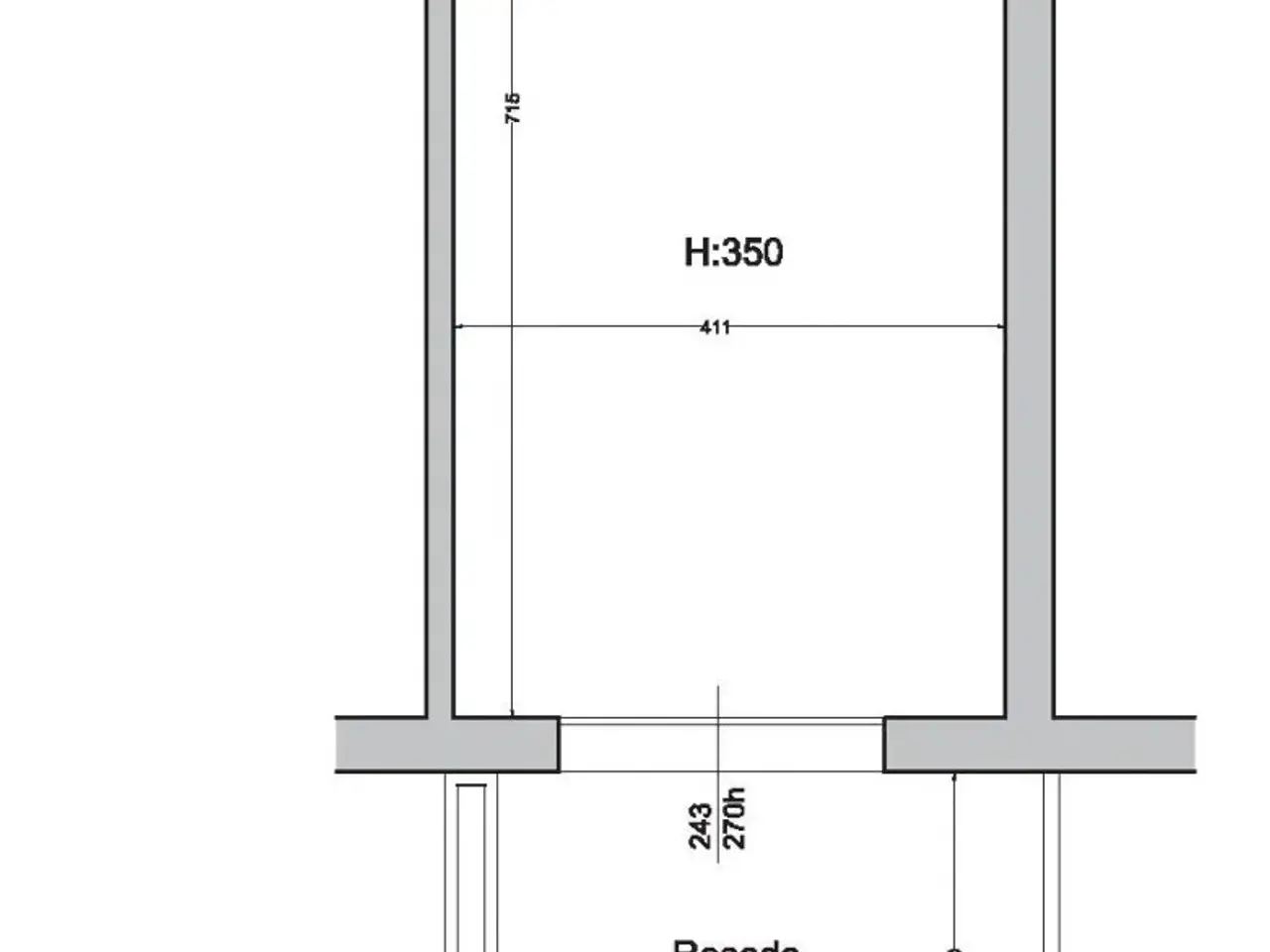 Negozio in Via Verdi, Scandicci, {3} - Planimetria 1