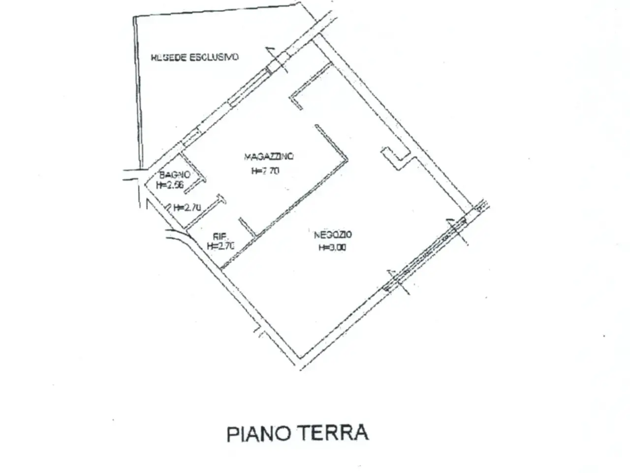 Negozio in , Siena, {3} - Planimetria 1