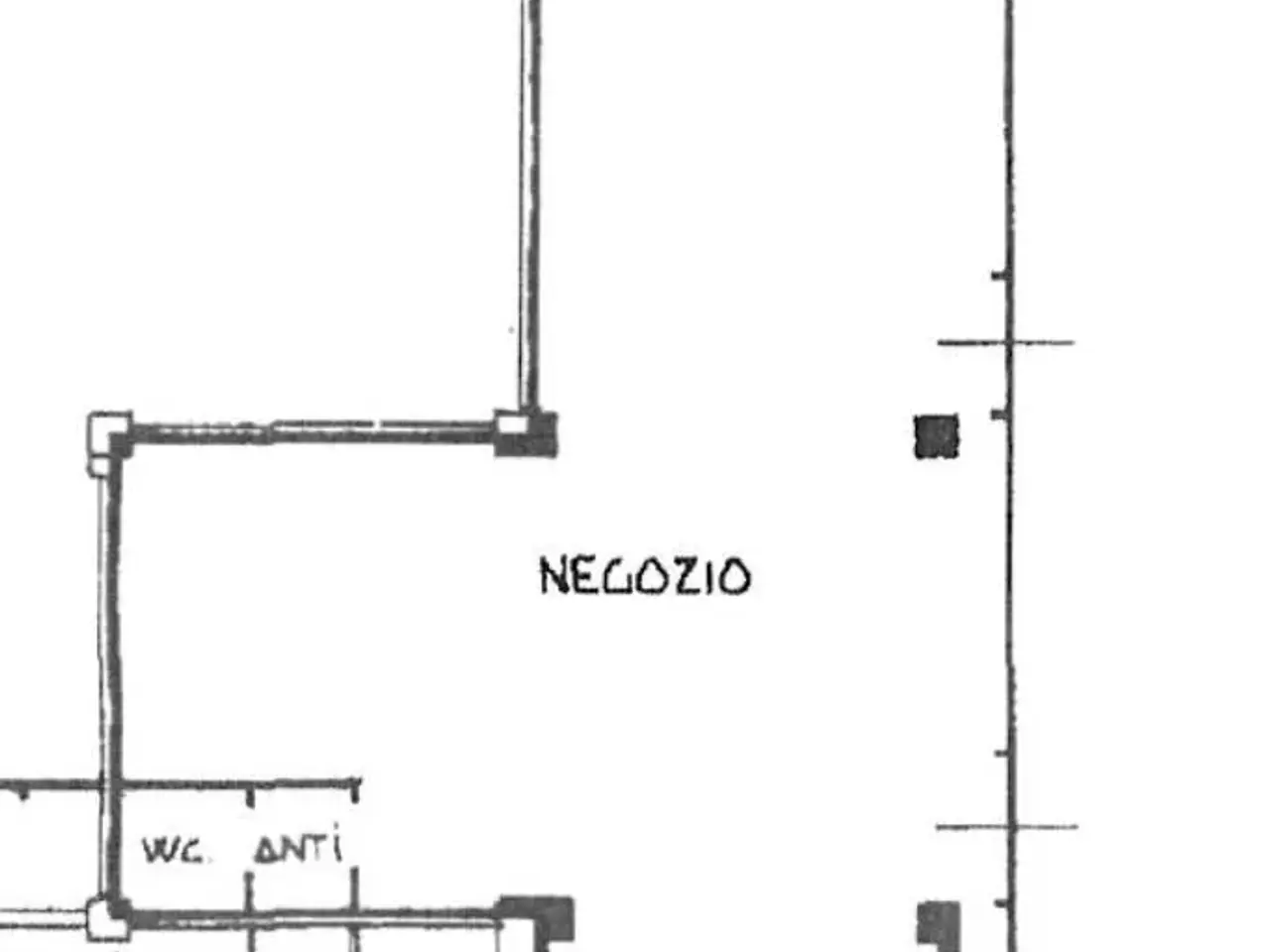 Negozio in Via Radici in Piano 1, Sassuolo, {3} - Planimetria 1