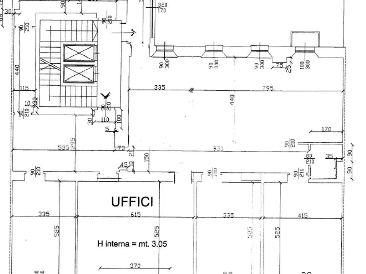 Ufficio in Via Antonio Canova 19a, Milano, {3} - Planimetria 1