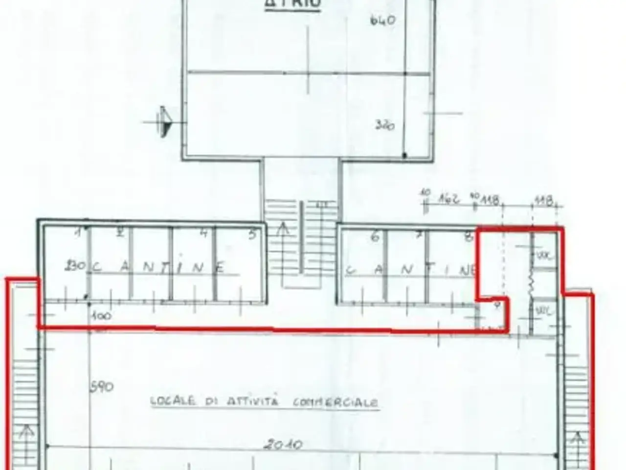 Negozio in Via Isonzo 7, Giussano, {3} - Planimetria 1