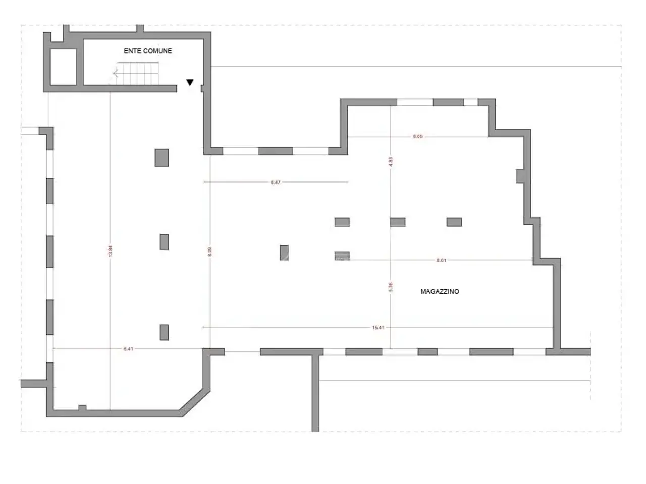 Magazzino in Via Palmanova 213/a, Milano, {3} - Planimetria 1