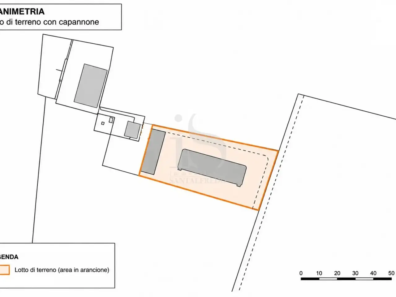 Capannone in Cascina Meda, Concorezzo, {3} - Planimetria 1