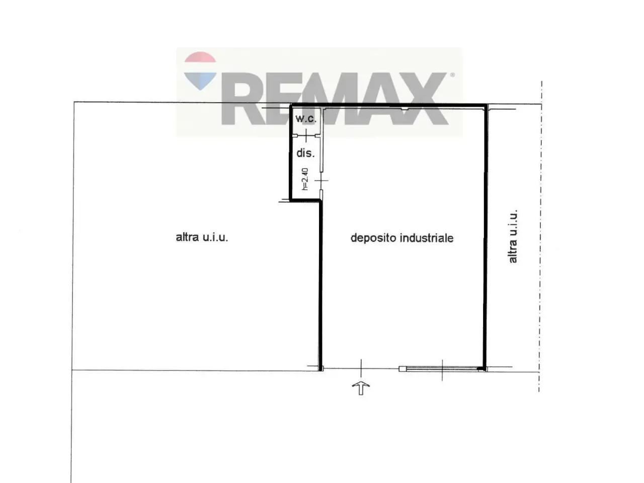 Capannone in Via Sardegna, Cinisello Balsamo, {3} - Planimetria 1