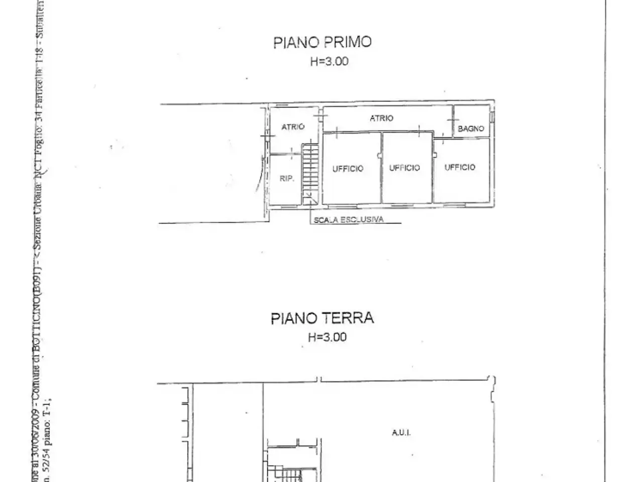 Capannone in Via G. Garibaldi 52/54, Botticino, {3} - Planimetria 1