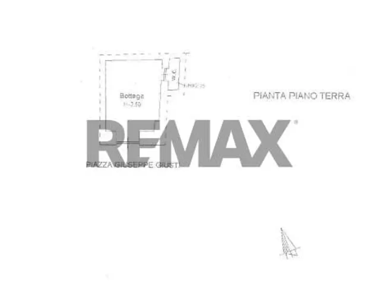 Negozio in Piazza Giuseppe Sciuti 20, Catania, {3} - Planimetria 1