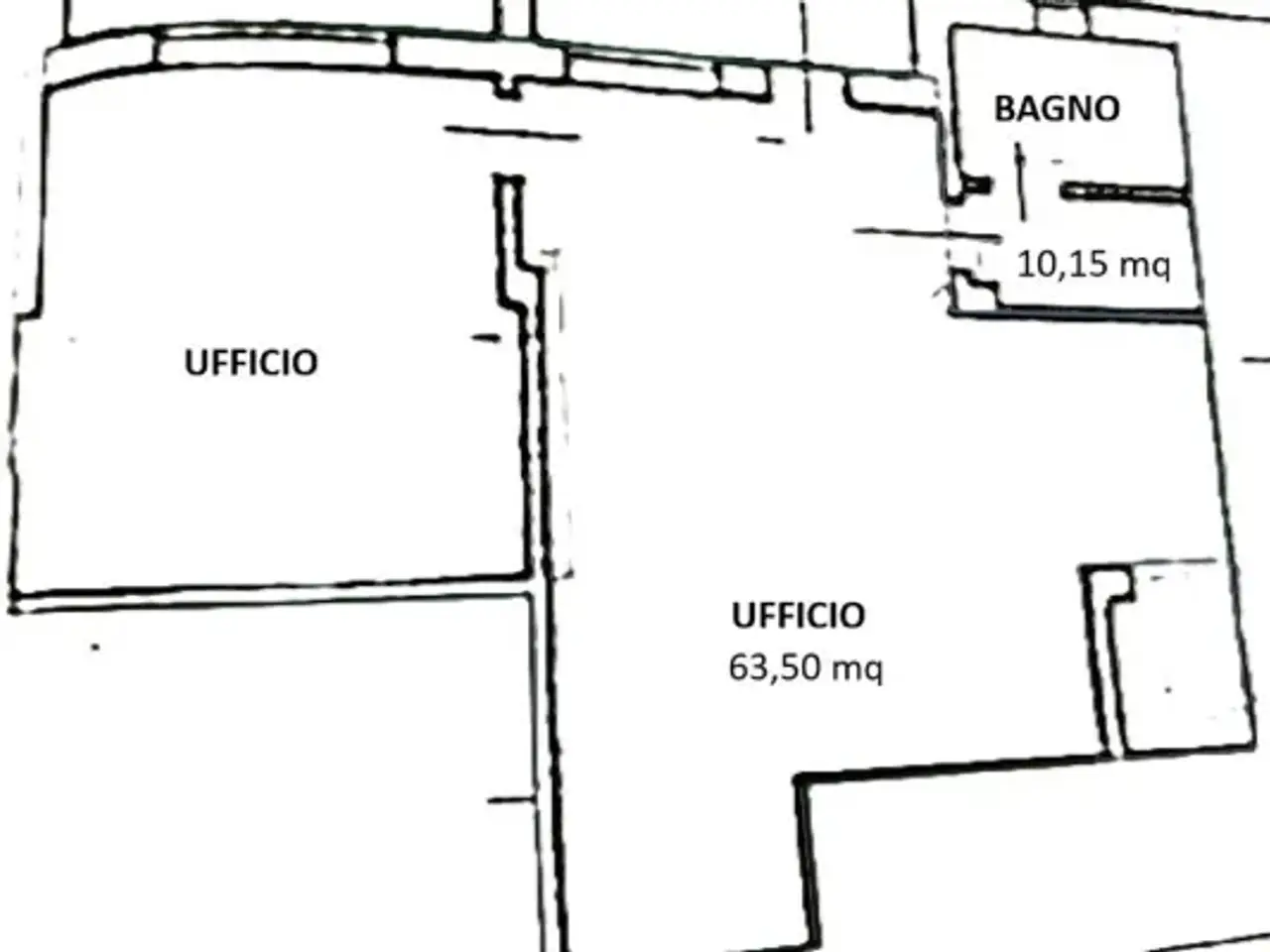 Ufficio in Via dei Fanti 9, Trescore Balneario, {3} - Planimetria 1