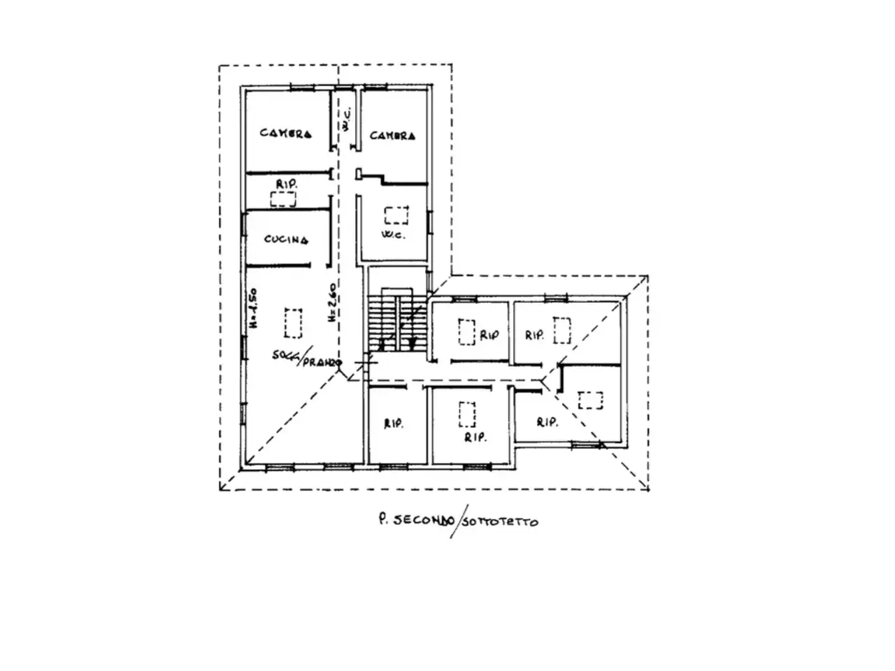 Albergo in , Rimini, {3} - Planimetria 1