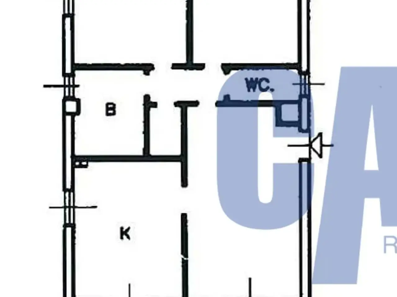 Laboratorio in Via Roma, Cassina De' Pecchi, {3} - Planimetria 1