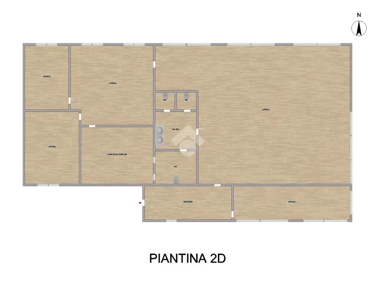 Negozio in Via Cremona 10, Manerbio, {3} - Planimetria 1
