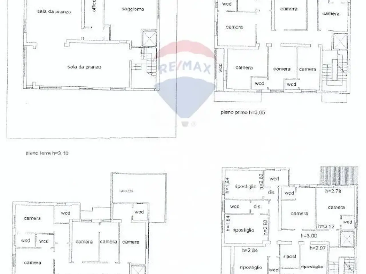 Albergo in , Rimini, {3} - Planimetria 1