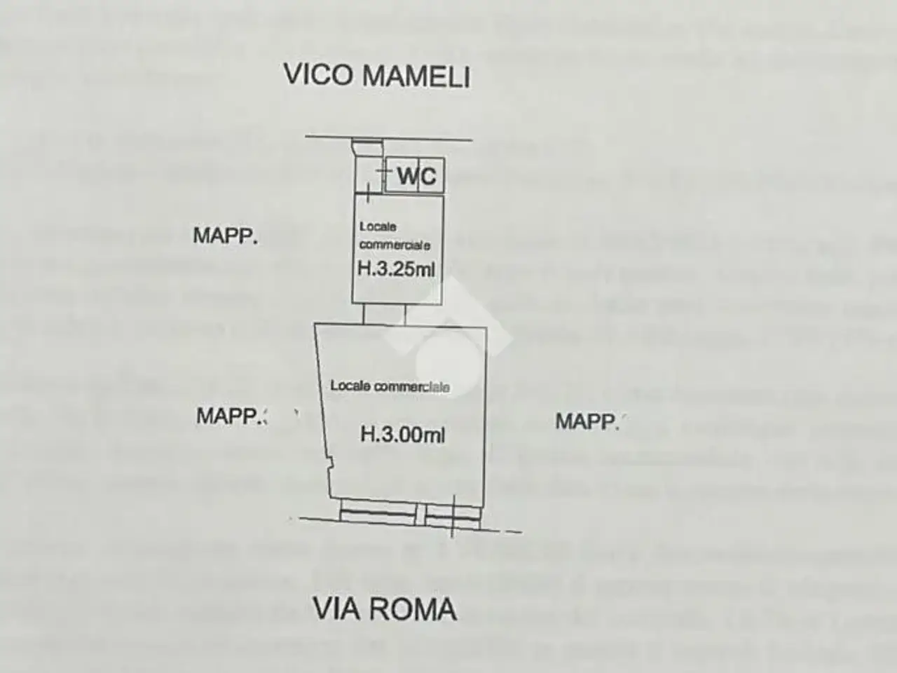Negozio in Via Roma, Lavagna, {3} - Planimetria 1