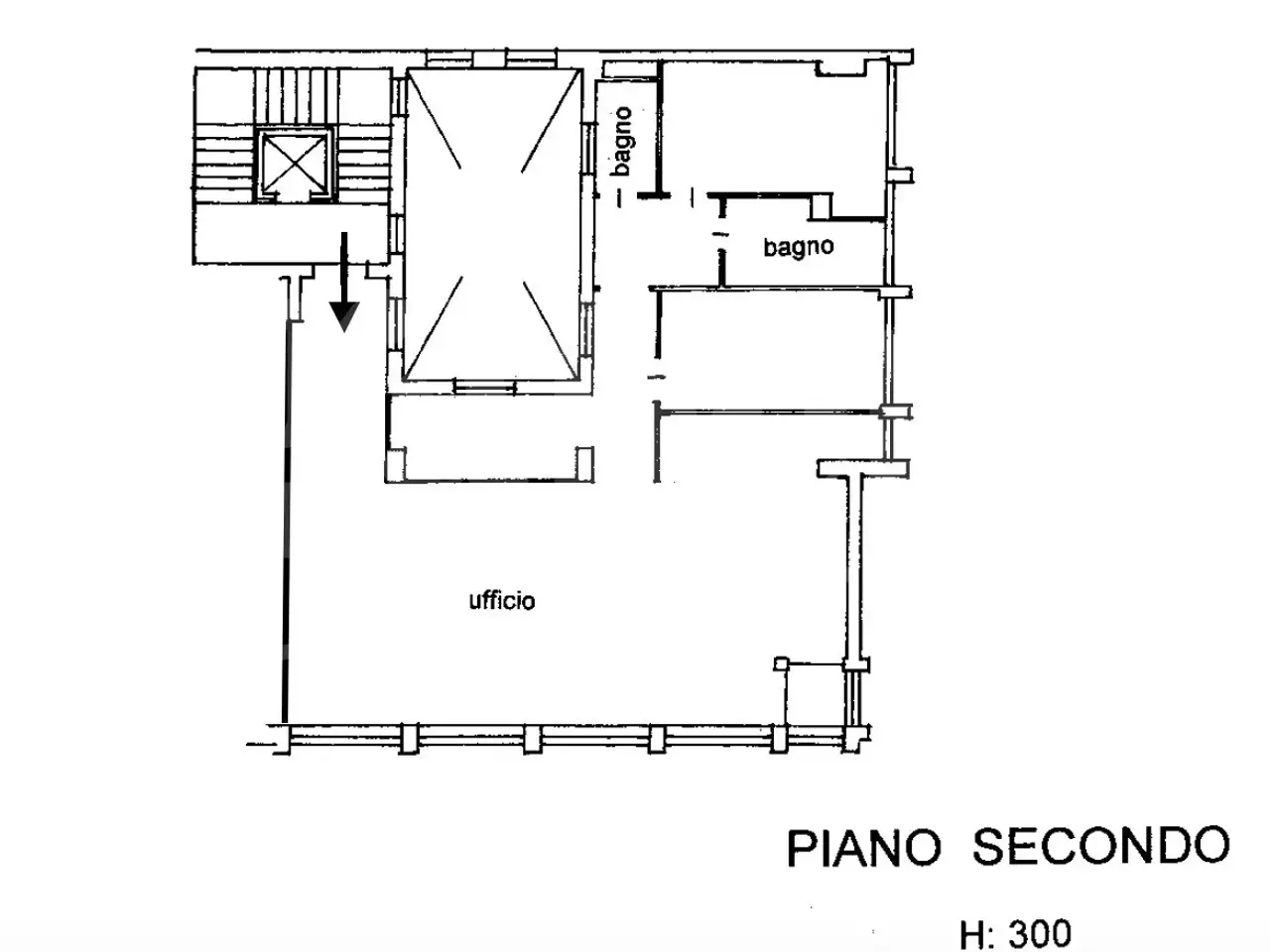 Ufficio in Via Mazzini 3, Parma, {3} - Planimetria 1