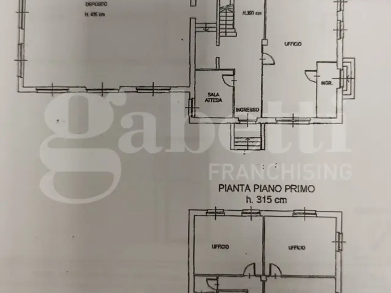 Palazzina commerciale in Via Don Paolo Antoniotti  20, Biella, {3} - Planimetria 1
