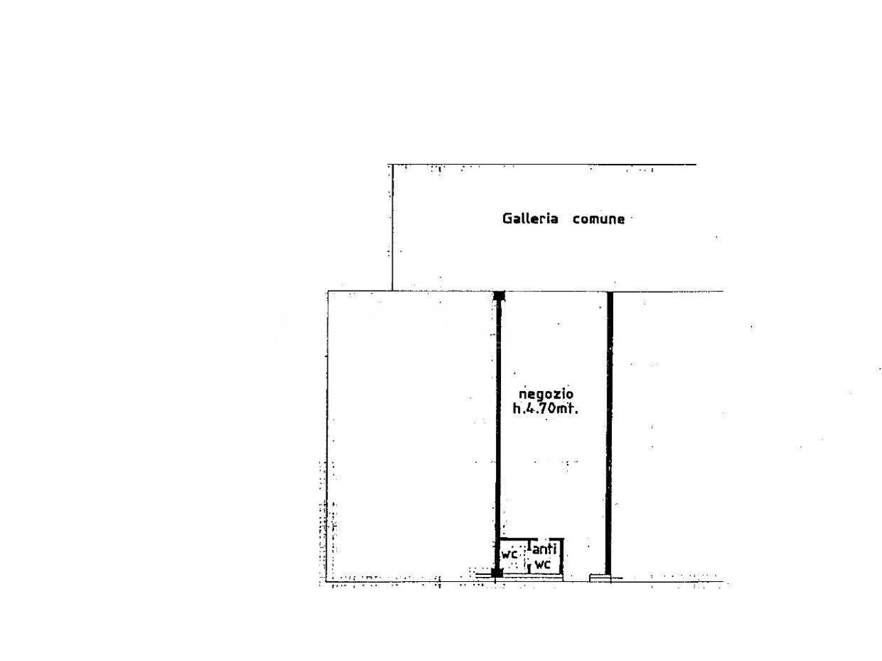 Negozio in Via Gattalupa 4, Reggio Emilia, {3} - Planimetria 1