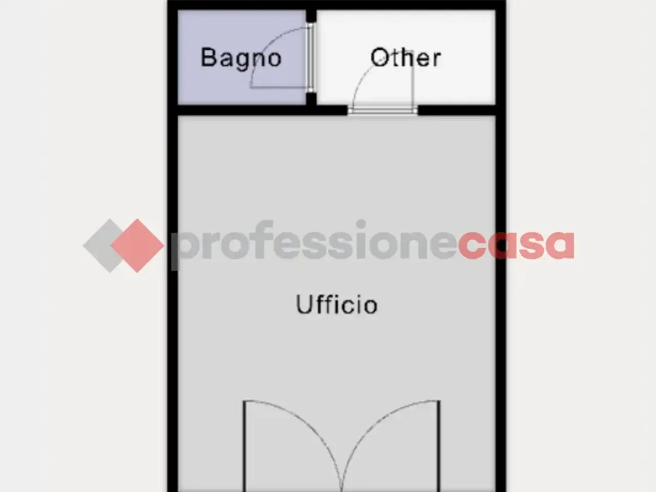 Negozio in Via Cavour 48, L'Aquila, {3} - Planimetria 1