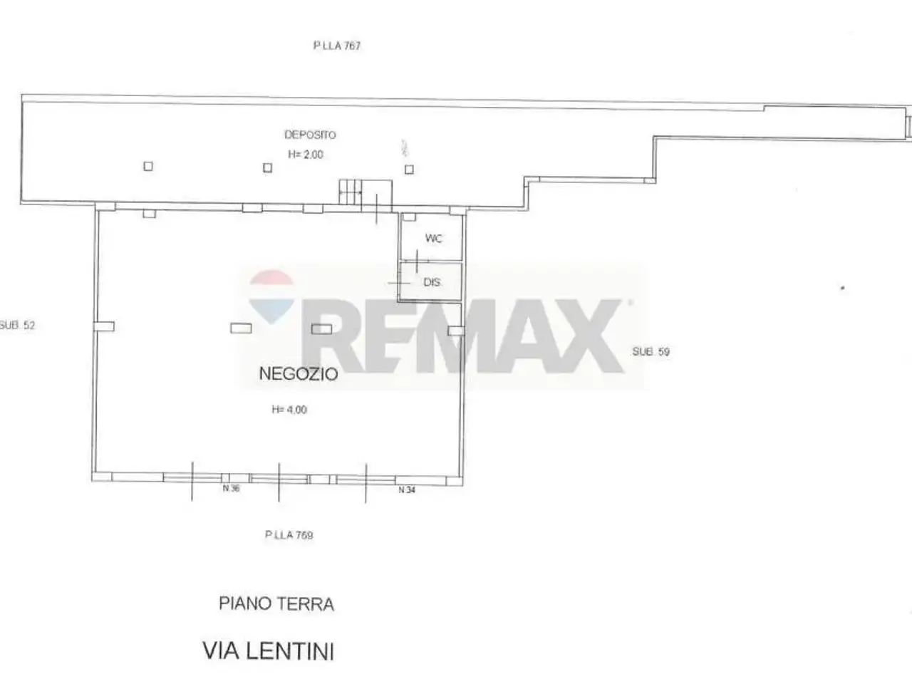 Negozio in , Siracusa, {3} - Planimetria 1
