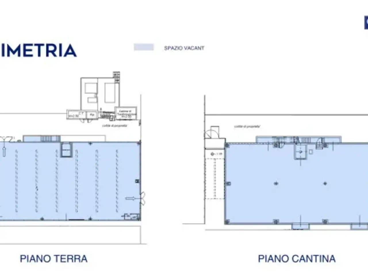 Capannone in Via Antonio Canova 6/8, Nerviano, {3} - Planimetria 1