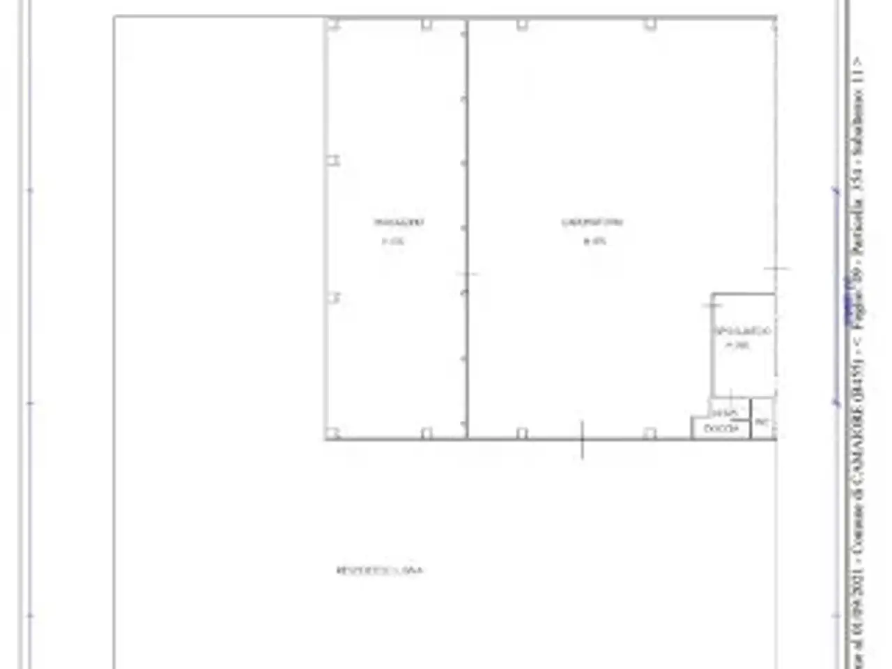 Laboratorio in W737+Ff8 55041 Le B, Camaiore, {3} - Planimetria 1