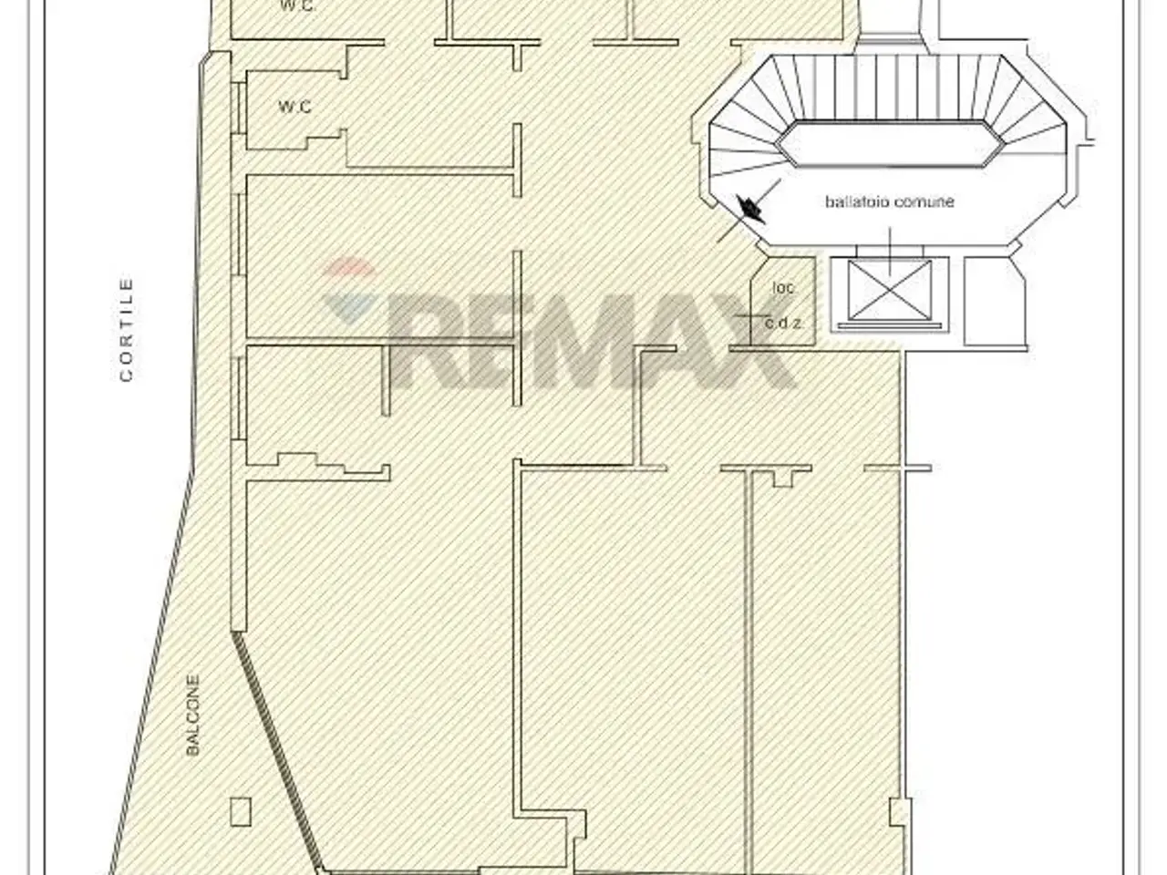 Ufficio in Viale Lunigiana 40, Milano, {3} - Planimetria 1