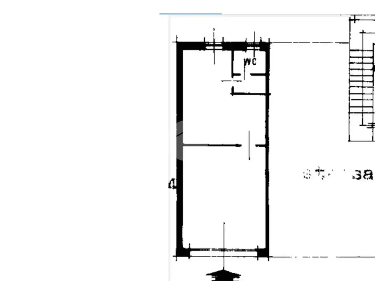 Negozio in Via Marco d'Agrate 6, Milano, {3} - Planimetria 1