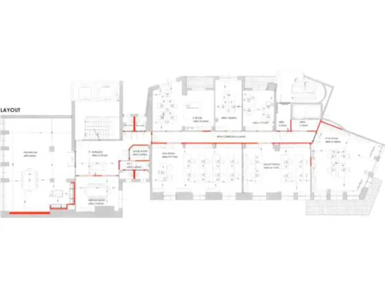 Ufficio in , Milano, {3} - Planimetria 1