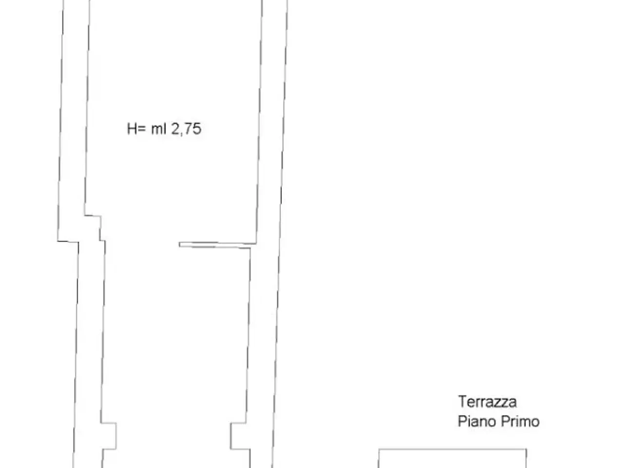 Negozio in Corso Giuseppe Garibaldi 64, Ariccia, {3} - Planimetria 1
