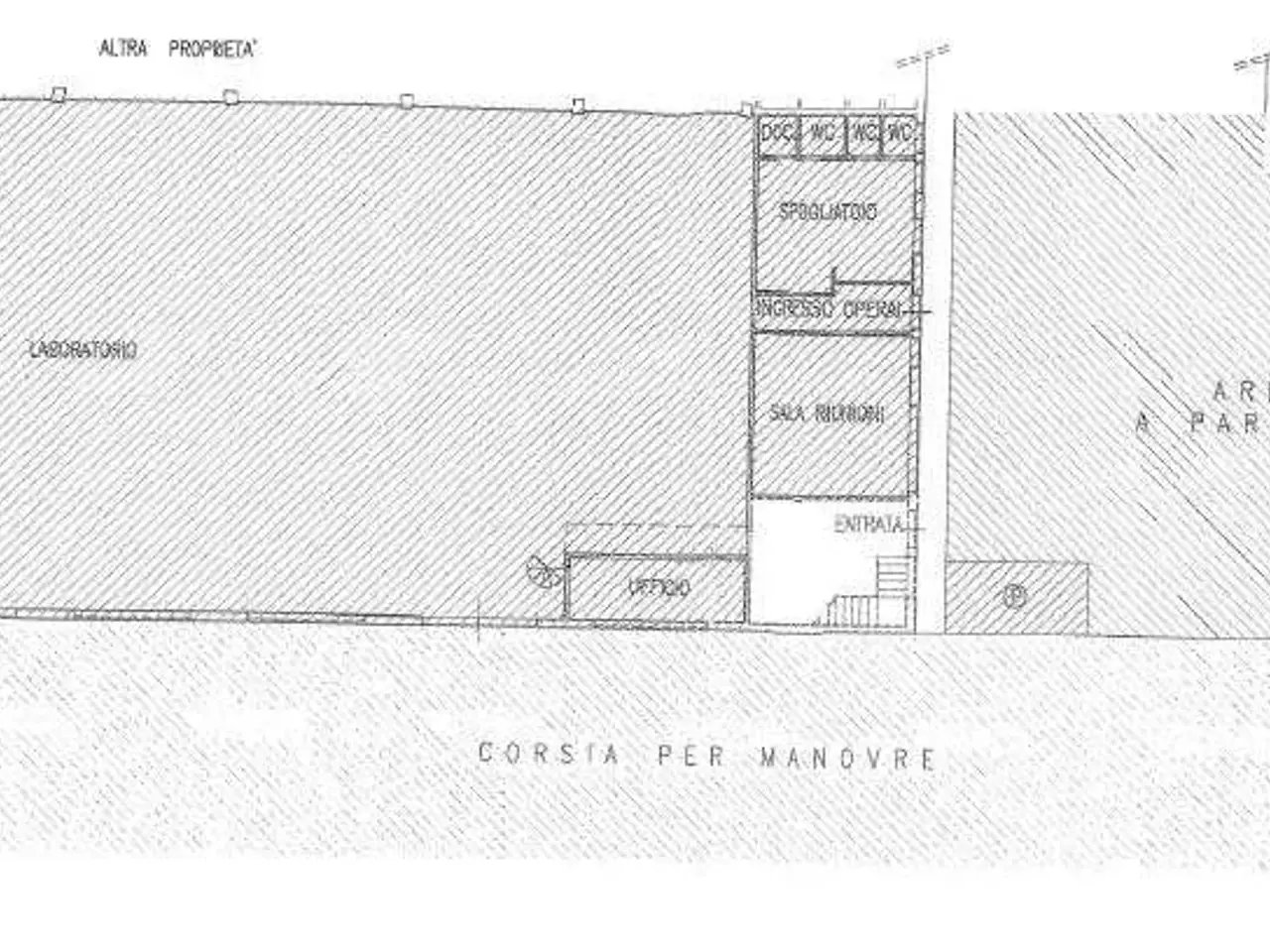 Capannone in Via Sardegna 17, San Giovanni In Persiceto, {3} - Planimetria 1