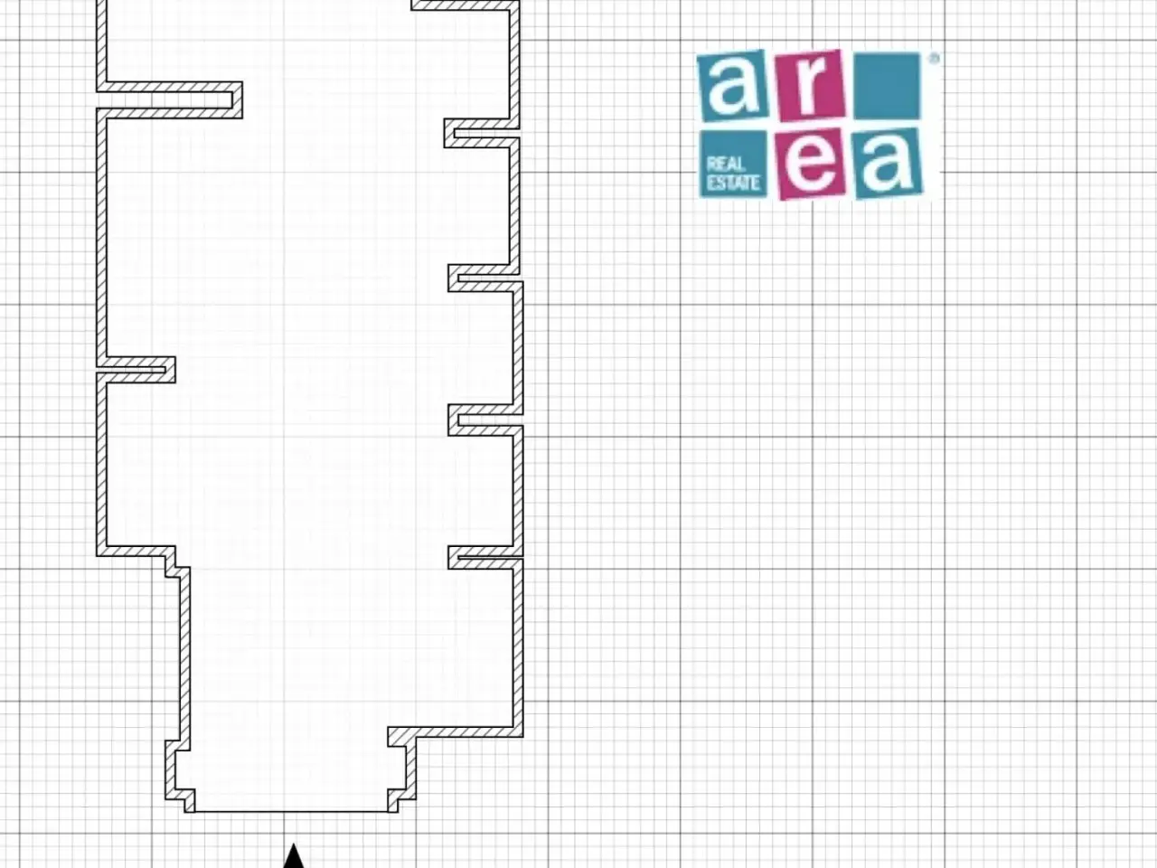 Geschäft in {3}, Via Appia Nuova 208 - Grundriss 1