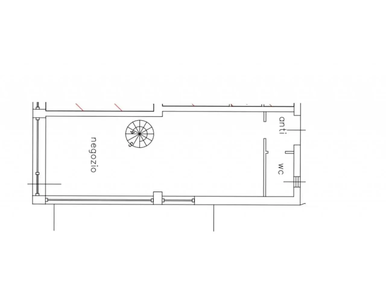 Negozio in Via Galileo Galilei 11, Trento, {3} - Planimetria 1