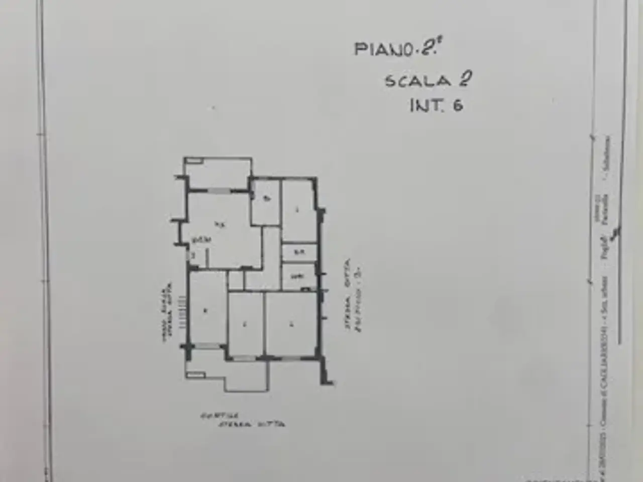 Quadrilocale in vendita, Via Kock Sn, Cagliari - Planimetria 1