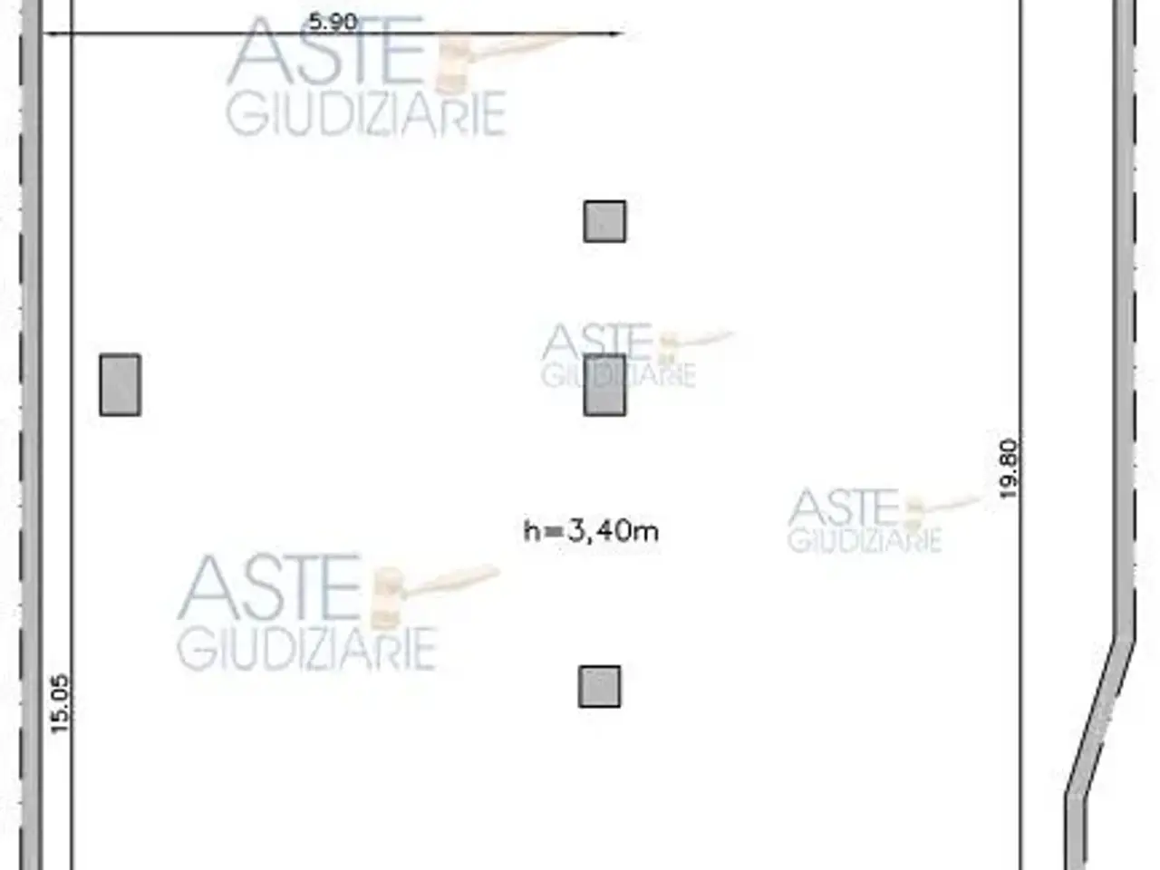 Magazzino in Via per Martina Franca 29, 74012 Crispiano Ta, Italia 29, Crispiano, {3} - Planimetria 1
