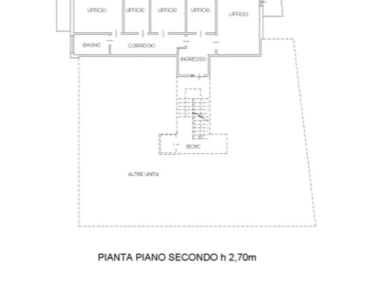 Ufficio in Via Undicesima Strada, Padova, {3} - Planimetria 1