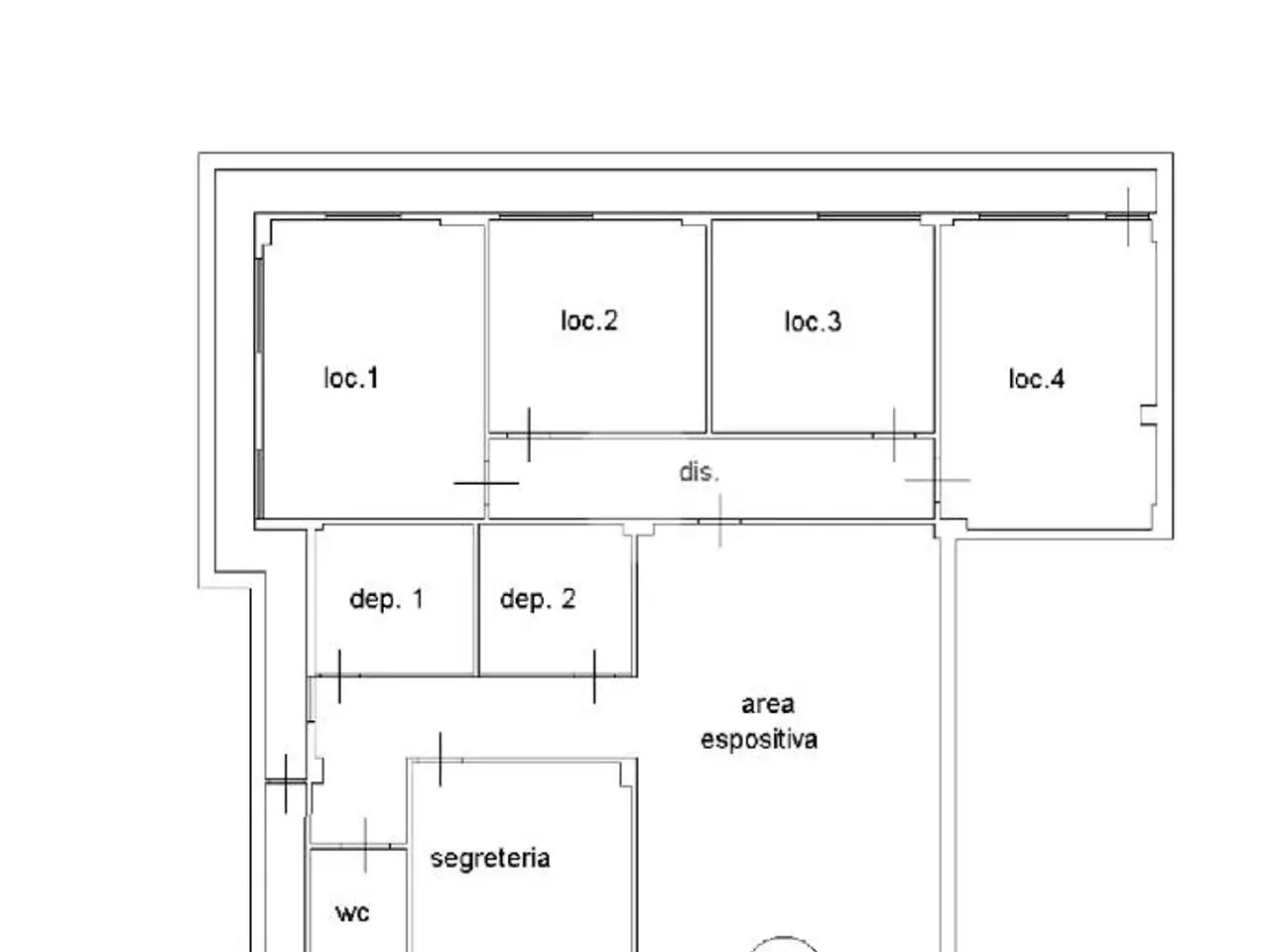 Magazzino in Via Paiella Catullo 52, Marino, {3} - Planimetria 1