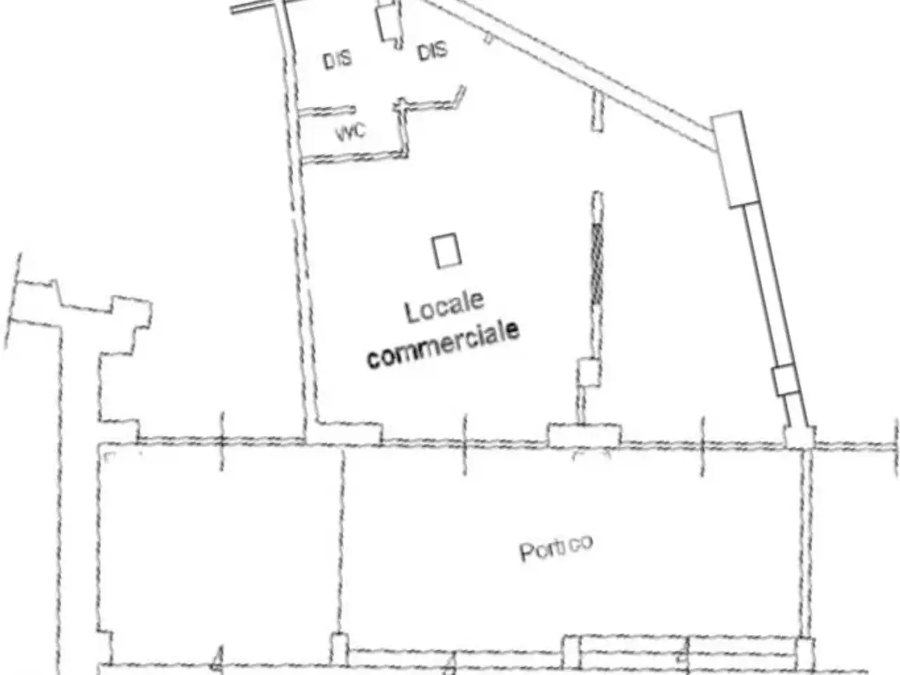 Negozio in Via Trilussa 21, Albano Laziale, {3} - Planimetria 1