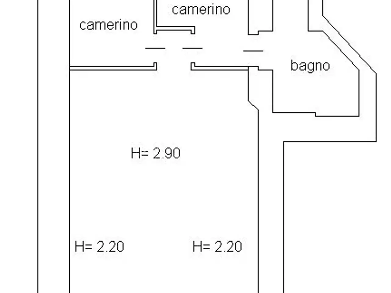 Negozio in Via Nicolò Piccinni, Bari, {3} - Planimetria 1