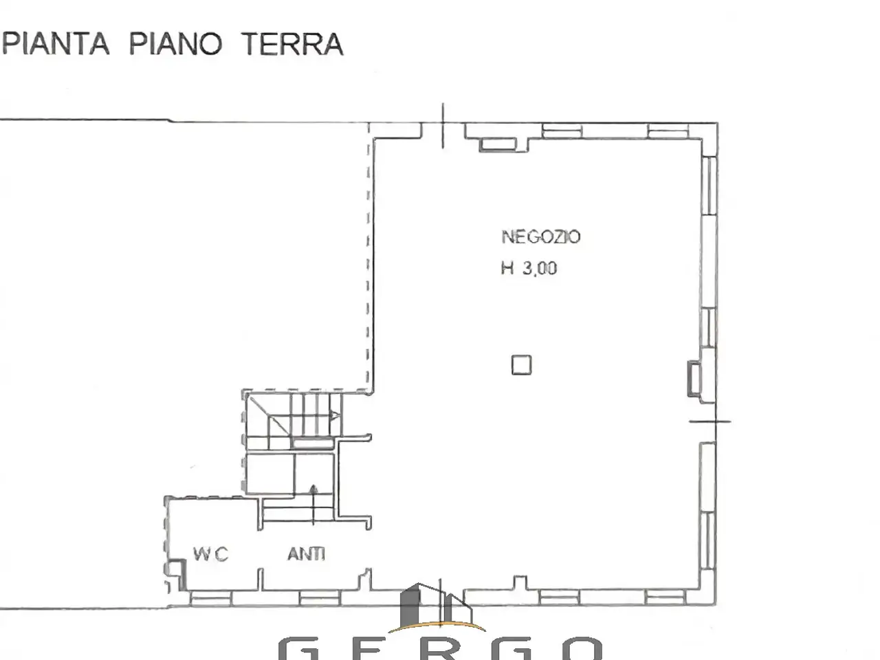 Negozio in Via Livenza, Vigonza, {3} - Planimetria 1