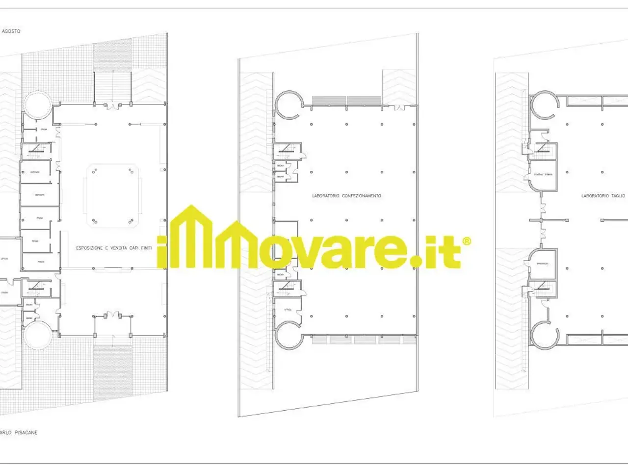 Negozio in Via Carlo Pisacane, Ruffano, {3} - Planimetria 1