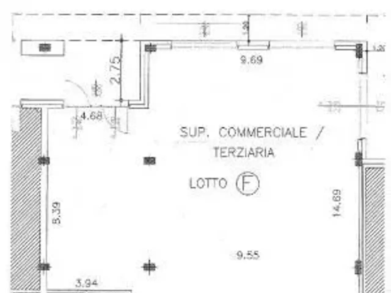 Negozio in Via del Commercio, Bellusco, {3} - Planimetria 1