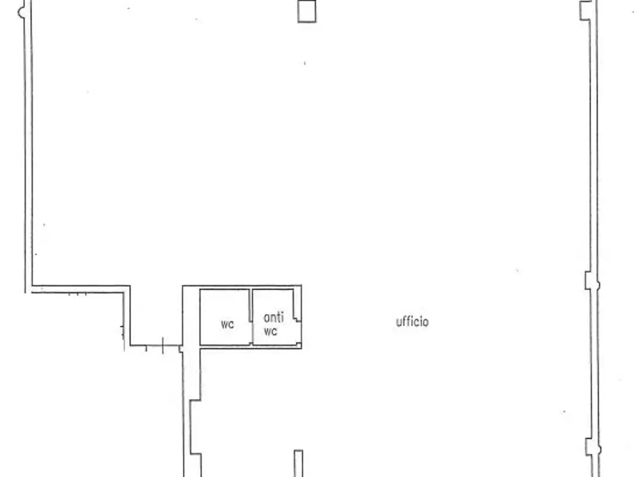 Negozio in Via Maso della Pieve, Bolzano, {3} - Planimetria 1