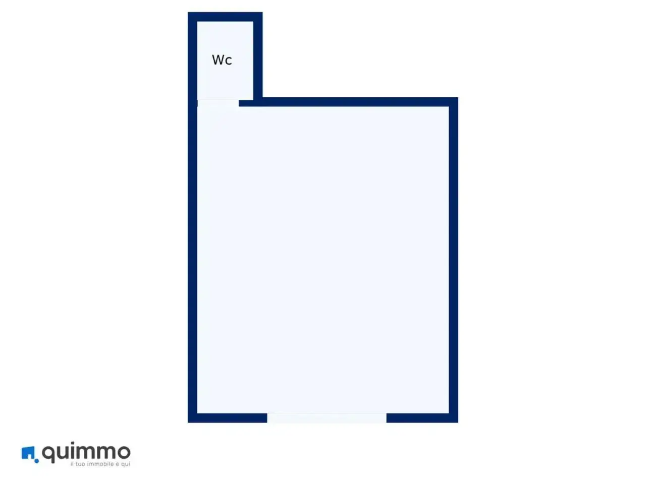 Negozio in Via delle Olimpiadi, N. 4, Pistoia, {3} - Planimetria 1
