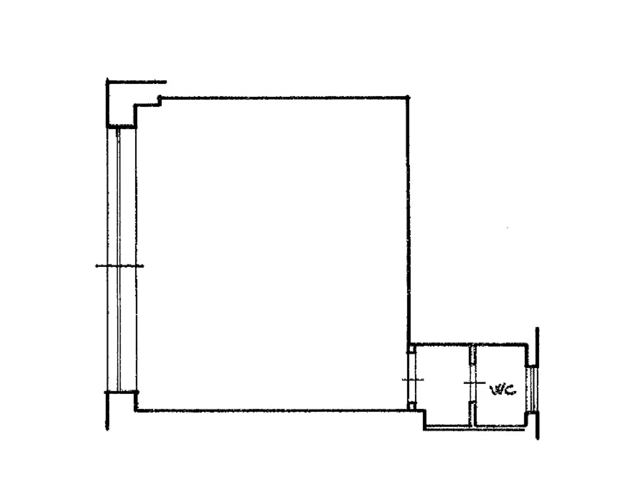 Negozio in Via Aurelia, Roma, {3} - Planimetria 1